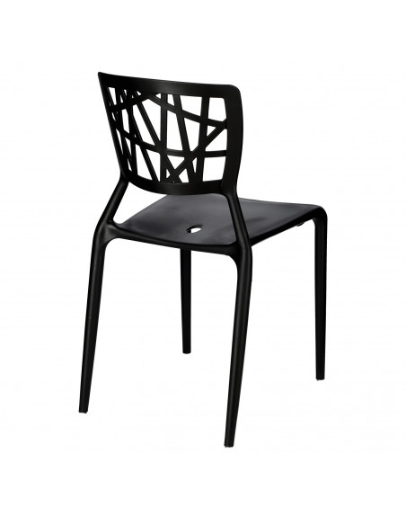 D2.DESIGN KRZESŁO BUSH CZARNE