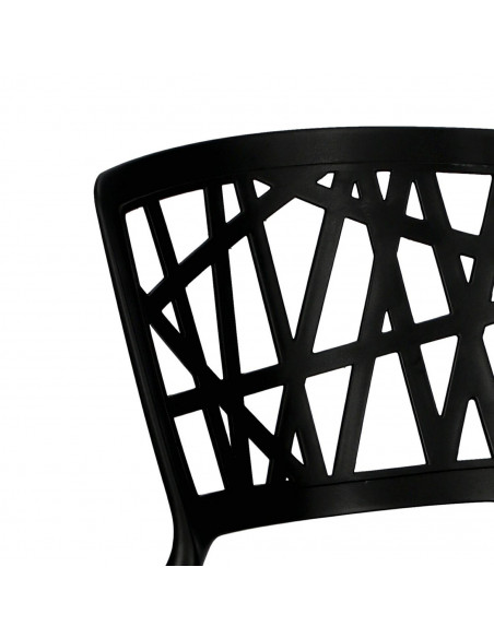 D2.DESIGN KRZESŁO BUSH CZARNE