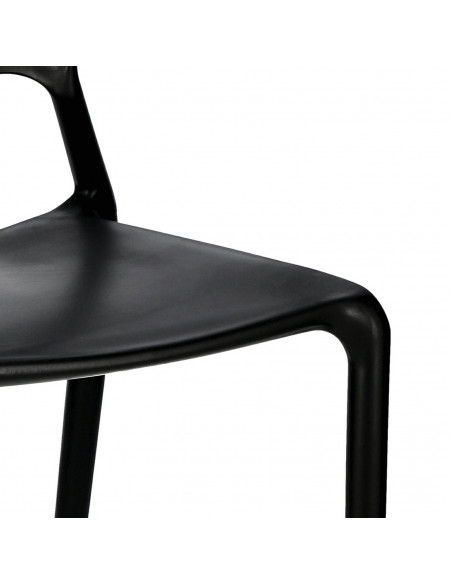 D2.DESIGN KRZESŁO BUSH CZARNE