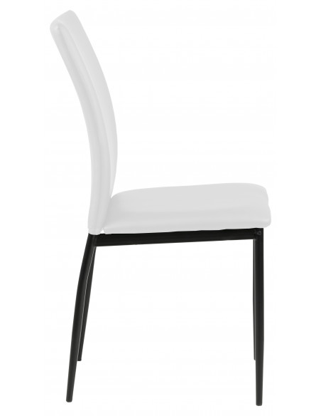 ACTONA KRZESŁO DEMINA WHITE PU