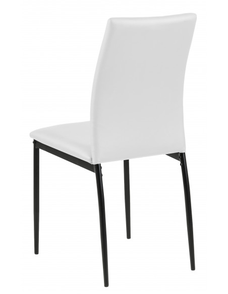 ACTONA KRZESŁO DEMINA WHITE PU