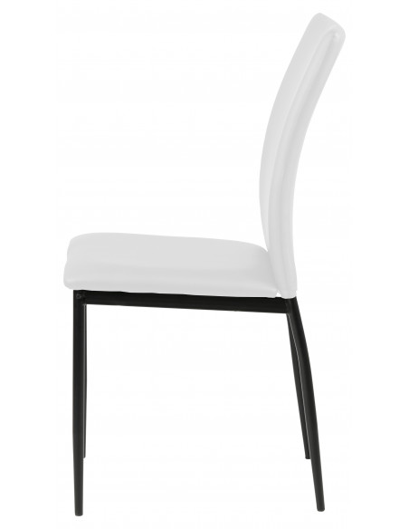 ACTONA KRZESŁO DEMINA WHITE PU