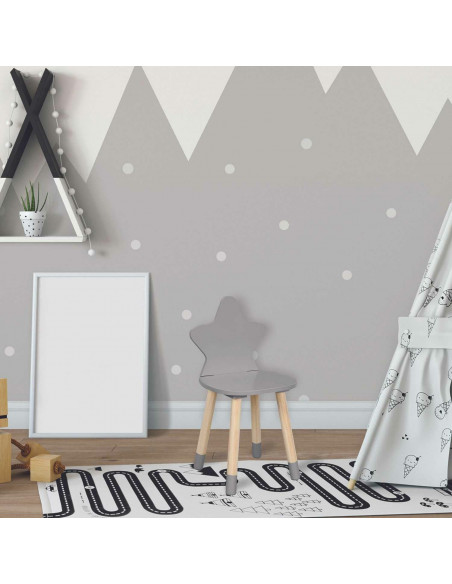 INTESI KRZESŁO DZIECIĘCE PUPPE SZARE