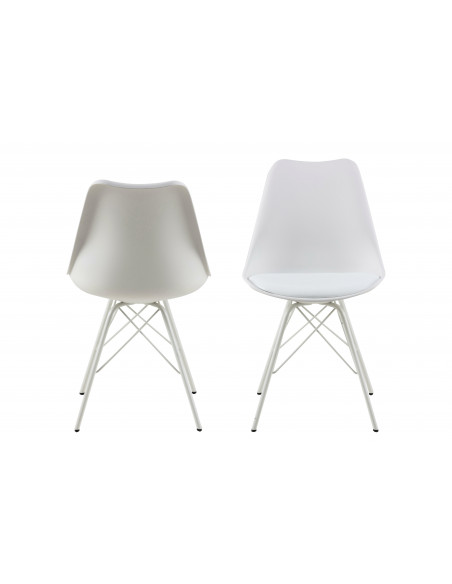 ACTONA KRZESŁO ERIS PP BIAŁE/BIAŁE
