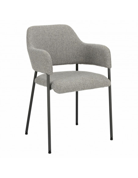 INTESI KRZESŁO GATO JASNOSZARE