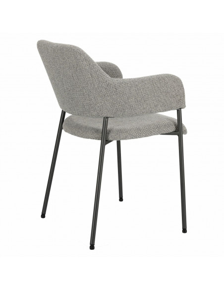 INTESI KRZESŁO GATO JASNOSZARE