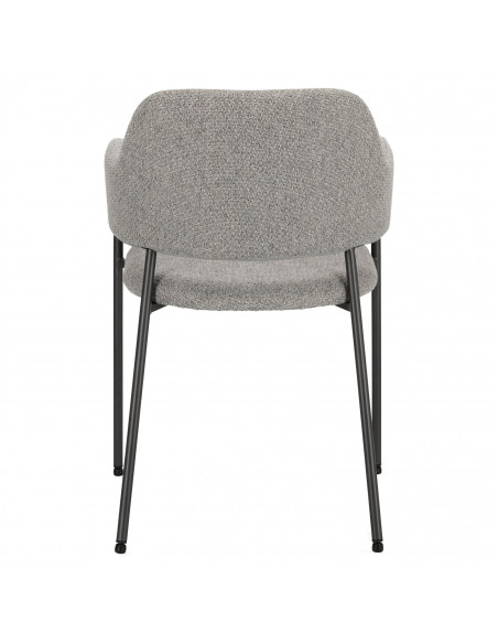 INTESI KRZESŁO GATO JASNOSZARE