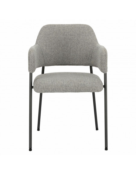 INTESI KRZESŁO GATO JASNOSZARE