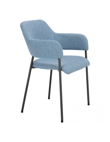 INTESI KRZESŁO GATO NIEBIESKIE