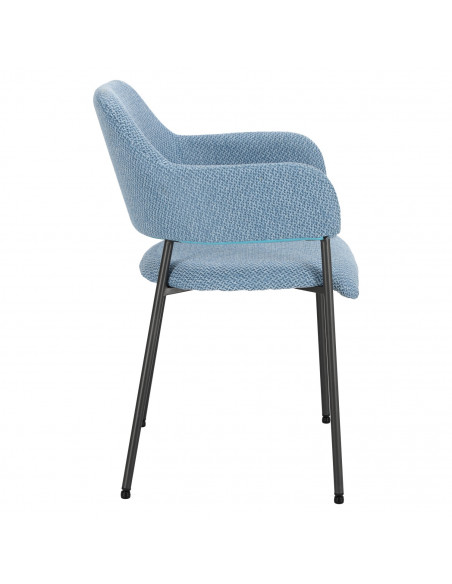 INTESI KRZESŁO GATO NIEBIESKIE
