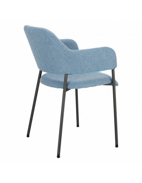 INTESI KRZESŁO GATO NIEBIESKIE