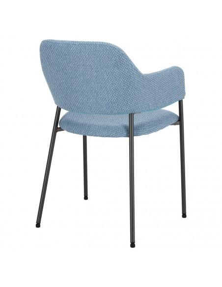 INTESI KRZESŁO GATO NIEBIESKIE