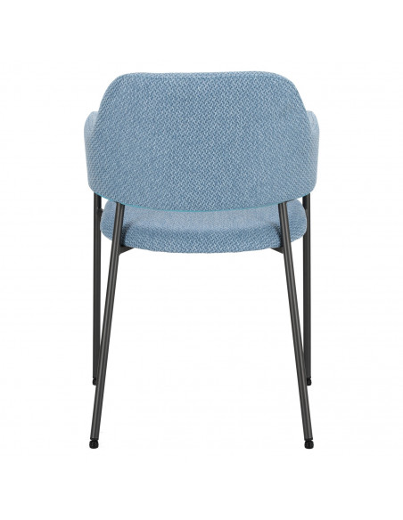 INTESI KRZESŁO GATO NIEBIESKIE