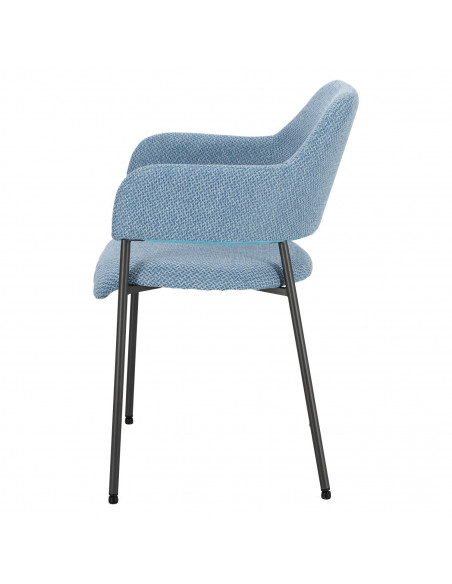 INTESI KRZESŁO GATO NIEBIESKIE