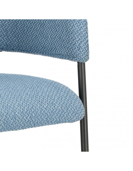 INTESI KRZESŁO GATO NIEBIESKIE