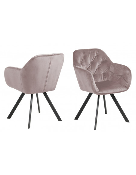 ACTONA KRZESŁO LOLA VIC DUSTY ROSE AUTO RETURN