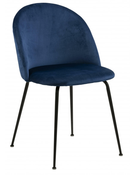 ACTONA KRZESŁO LOUISE DARK BLUE
