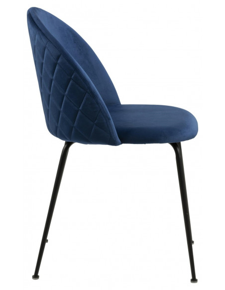 ACTONA KRZESŁO LOUISE DARK BLUE