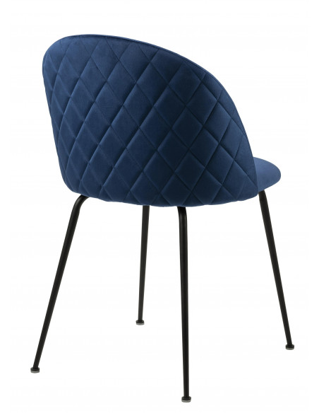 ACTONA KRZESŁO LOUISE DARK BLUE