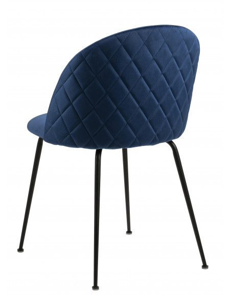 ACTONA KRZESŁO LOUISE DARK BLUE