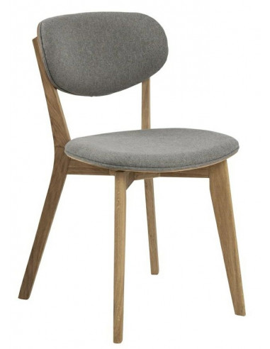 ACTONA KRZESŁO MINSK SZARE/ DĄB