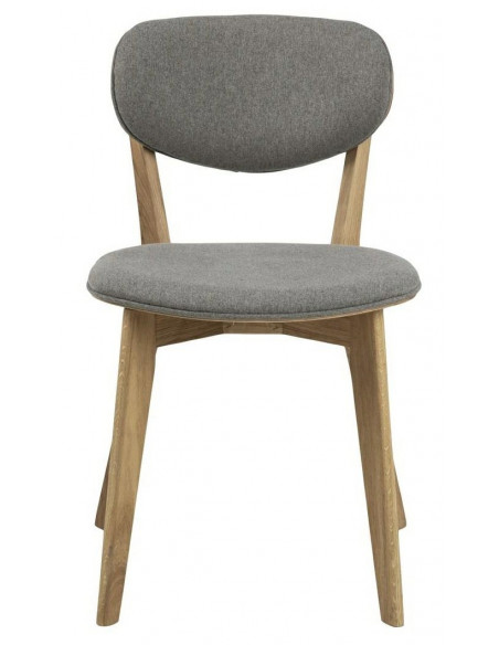 ACTONA KRZESŁO MINSK SZARE/ DĄB