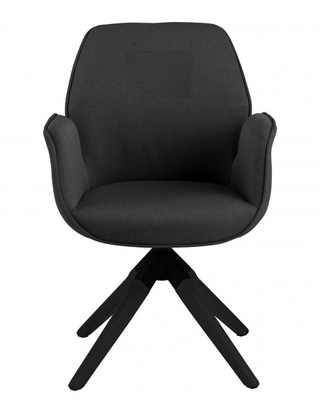 ACTONA KRZESŁO OBROTOWE AURA DARK GREY /BLACK AUTO RETURN