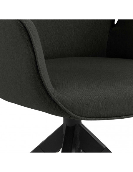 ACTONA KRZESŁO OBROTOWE AURA DARK GREY /BLACK AUTO RETURN