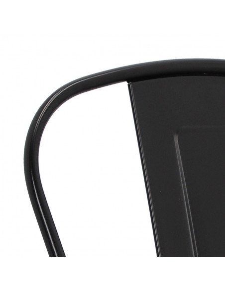 D2.DESIGN KRZESŁO PARIS WOOD CZARNE SOSNA NATURALN