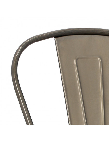 D2.DESIGN KRZESŁO PARIS WOOD METALI. SOSNA NATURAL