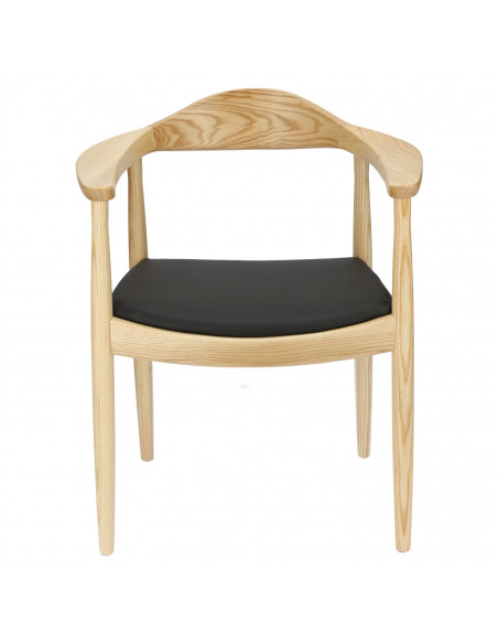 D2.DESIGN KRZESŁO PRESIDENT DREWNIANE NATURAL