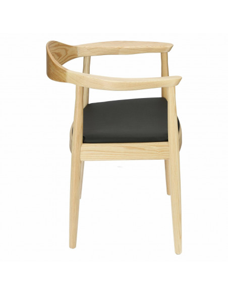 D2.DESIGN KRZESŁO PRESIDENT DREWNIANE NATURAL