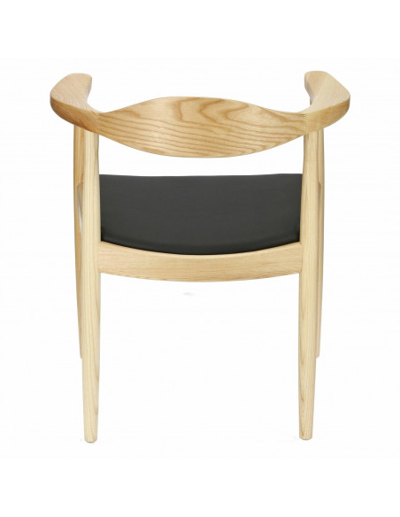 D2.DESIGN KRZESŁO PRESIDENT DREWNIANE NATURAL