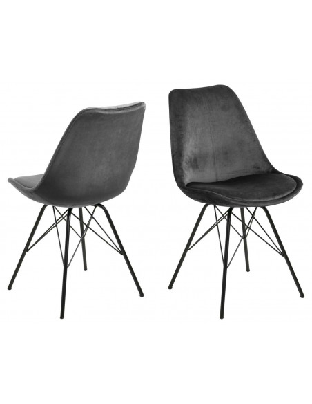 ACTONA KRZESŁO RANJA DARK GREY