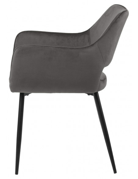 ACTONA KRZESŁO RANJA DARK GREY