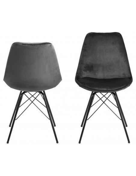 ACTONA KRZESŁO RANJA DARK GREY