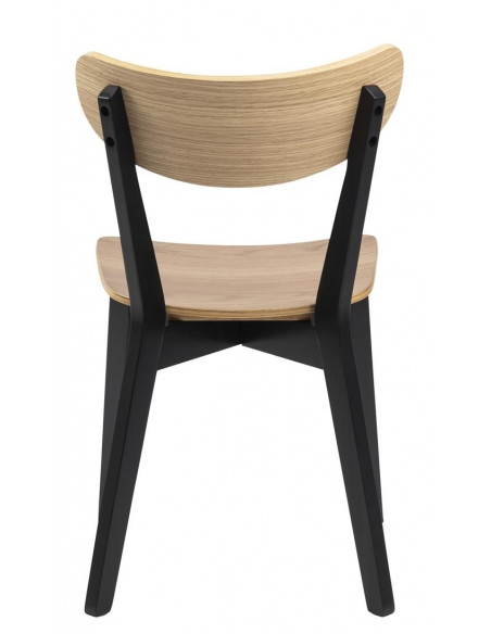 ACTONA KRZESŁO ROXBY NATURALNE CZARNE