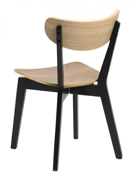 ACTONA KRZESŁO ROXBY NATURALNE CZARNE