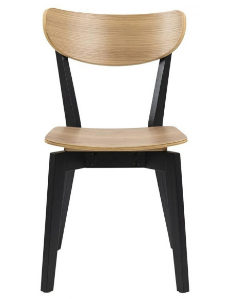 ACTONA KRZESŁO ROXBY NATURALNE CZARNE
