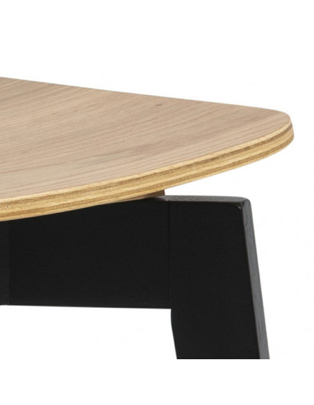 ACTONA KRZESŁO ROXBY NATURALNE CZARNE