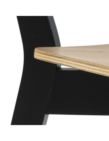 ACTONA KRZESŁO ROXBY NATURALNE CZARNE