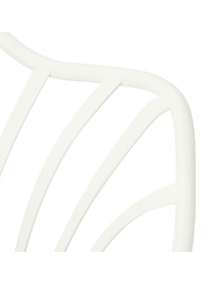 INTESI KRZESŁO SIRENA Z PODŁOKIETNIKAMI BIAŁE