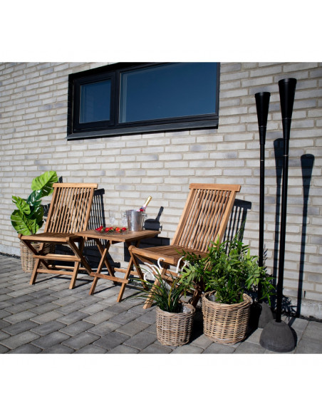 INTESI KRZESŁO TOLEDO Z DREWNA TEKOWEGO