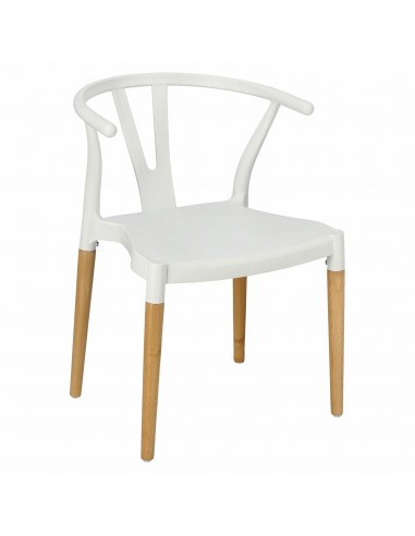 SIMPLET KRZESŁO WICKER PP SIMPLET BIAŁE