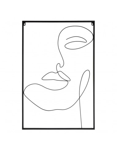 INTESI OBRAZ METALOWY ARTY CZARNY