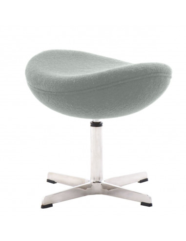 D2.DESIGN PODNÓŻEK JAJO POPIELATY KASZMIR 129 PREMIUM