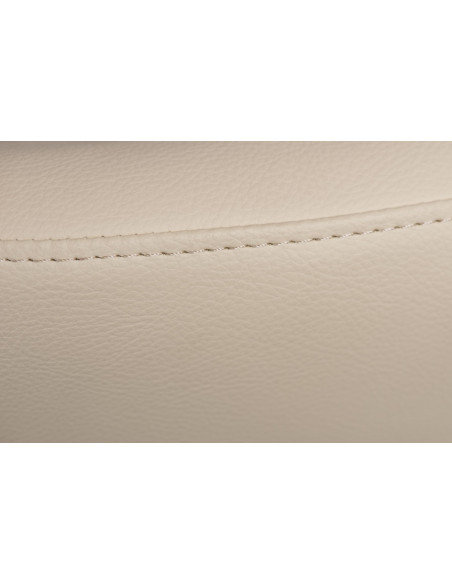 D2.DESIGN PODNÓŻEK JAJO SOFT SKÓRA EKO 532 BEŻOWY