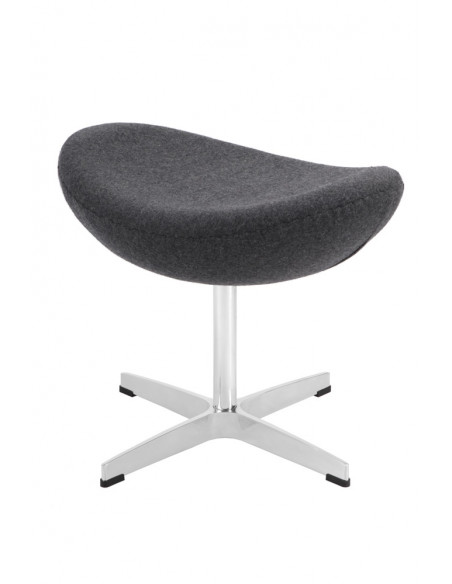 D2.DESIGN PODNÓŻEK JAJO SZARY CIEMNY KASZMIR 41 PREMIUM