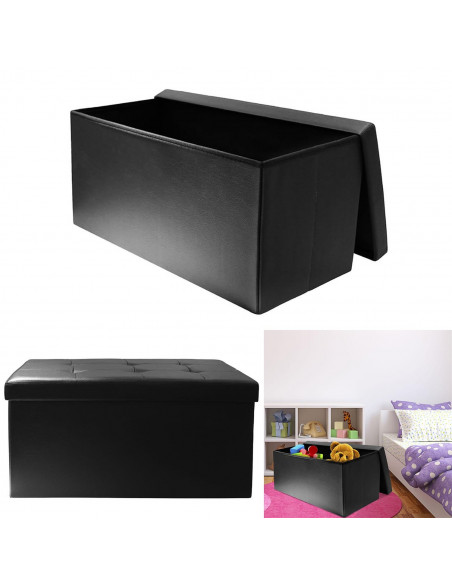 INTESI PUFA INTESI VELSE EKO SKÓRA CZARNA