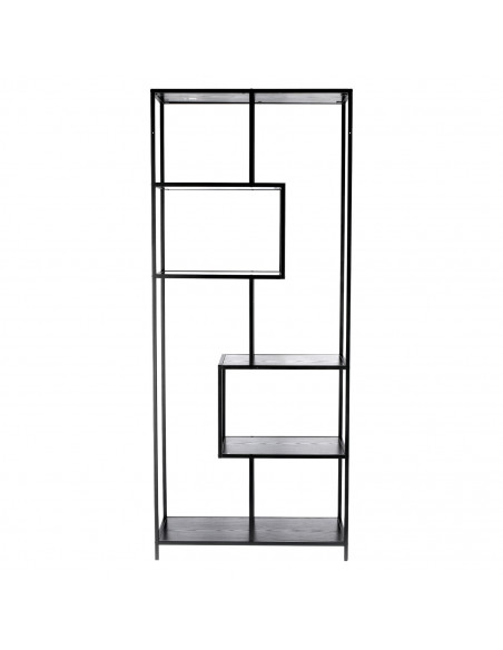 ACTONA REGAŁ SEAFORD II CZARNY